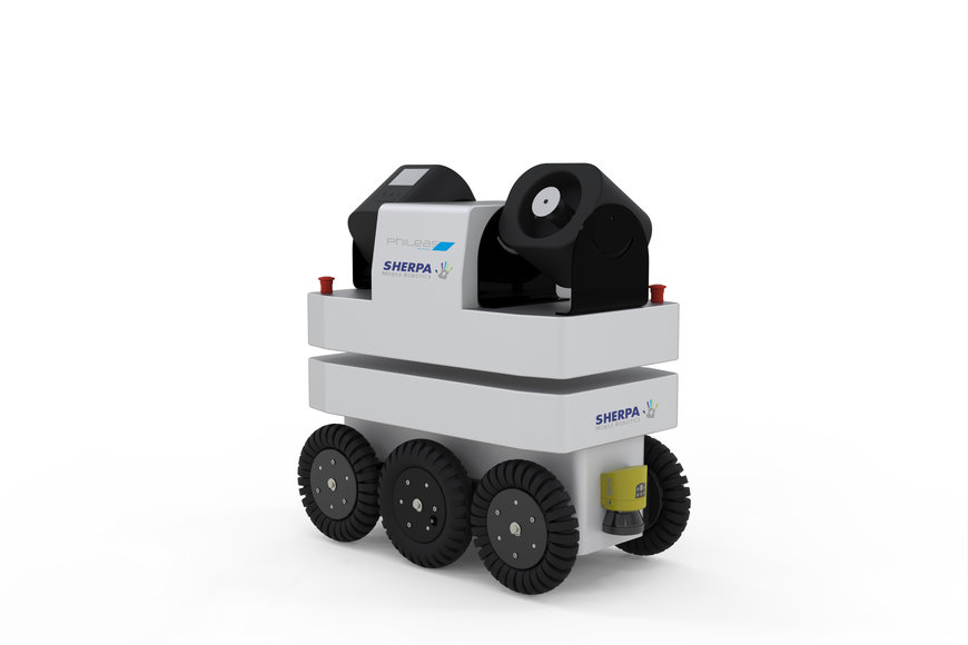 Une désinfection mobile par brouillard sec : Sherpa Mobile Robotics innove